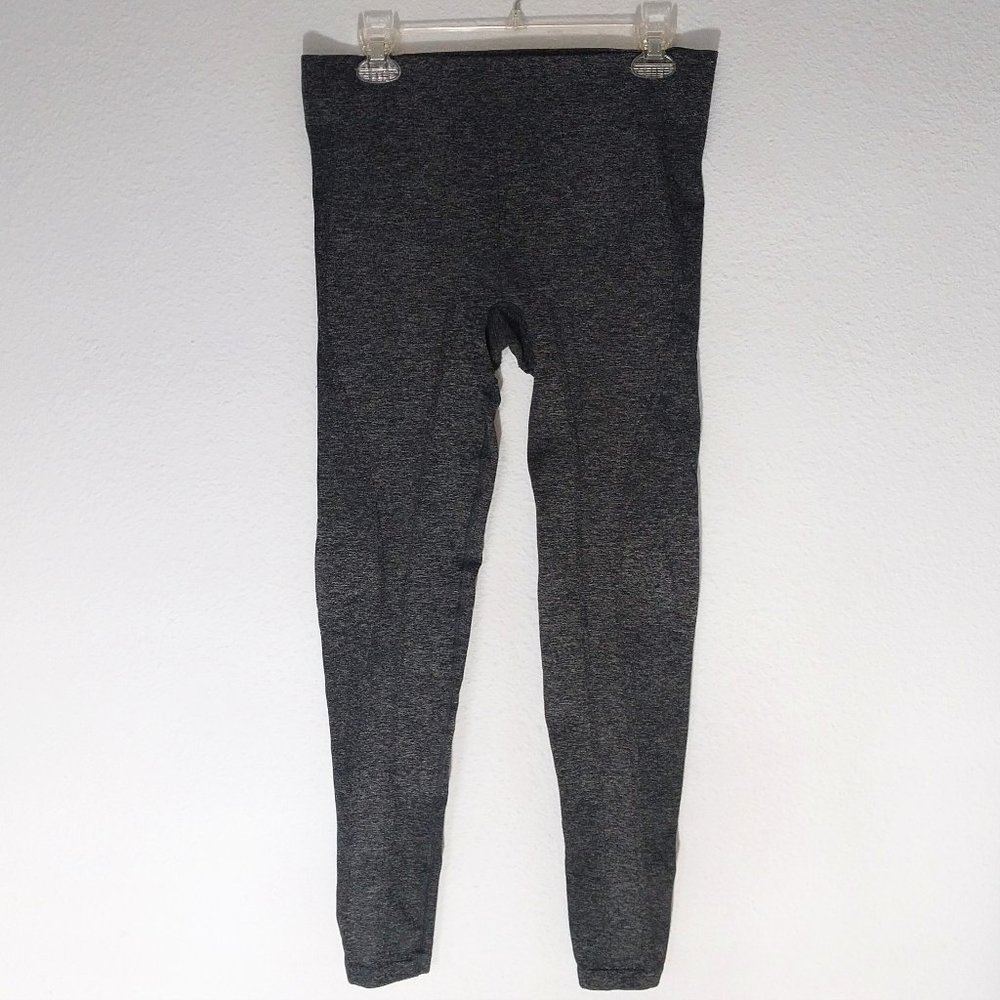 Goode Rider Charcoal Heather Equestrian Seamless Full Seat Leggings